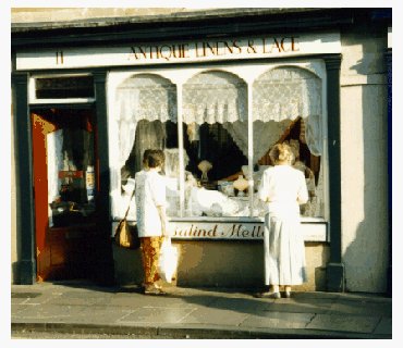 Rosalind's former shop on Pulteney Bridge in Bath